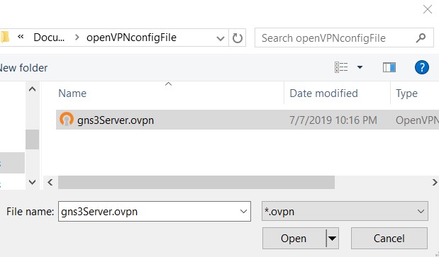 OpenVPN Import 3